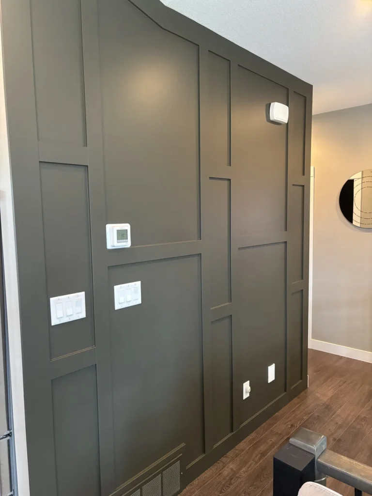 Interior accent wall